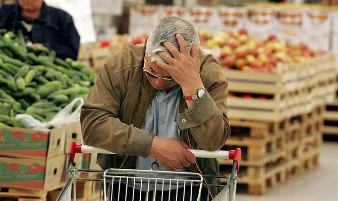 Более 70% россиян говорят о росте цен на продукты в 2017 году
