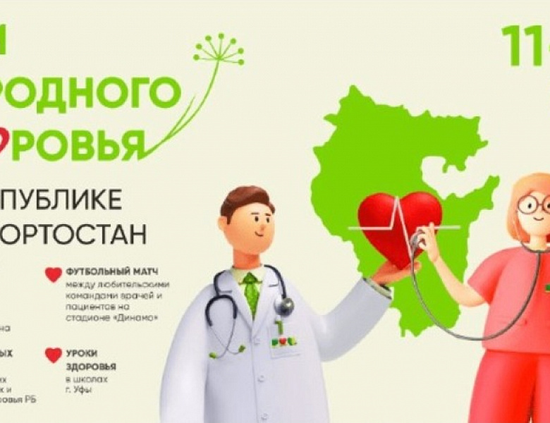 В Дни народного здоровья жители Башкирии смогут бесплатно проверить давление и пройти ЭКГ