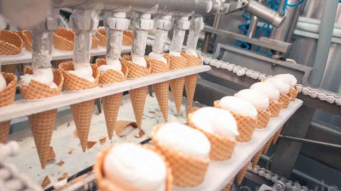 В России в два раза выросло производство мороженого