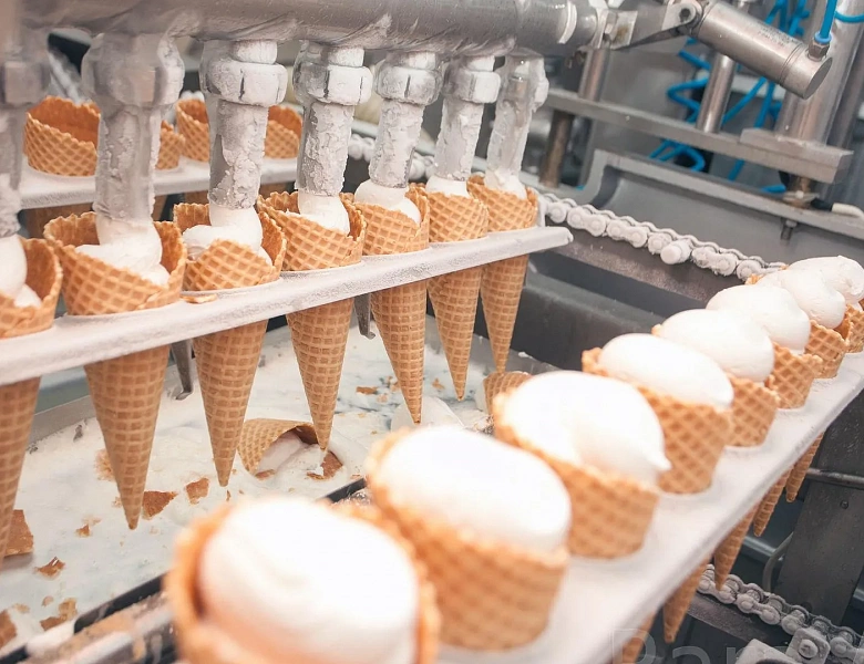 В России в два раза выросло производство мороженого