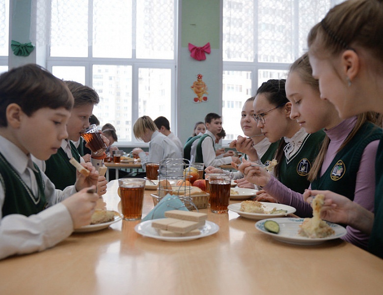 Принят закон о бесплатном горячем питании школьников 