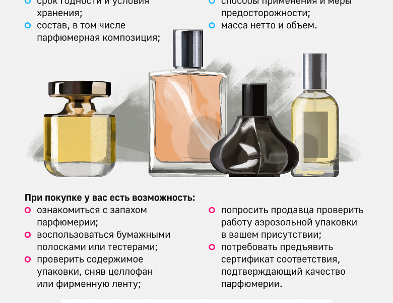РЕКОМЕНДАЦИИ ГРАЖДАНАМ: На что обратить внимание при приобретении парфюмерной продукции?