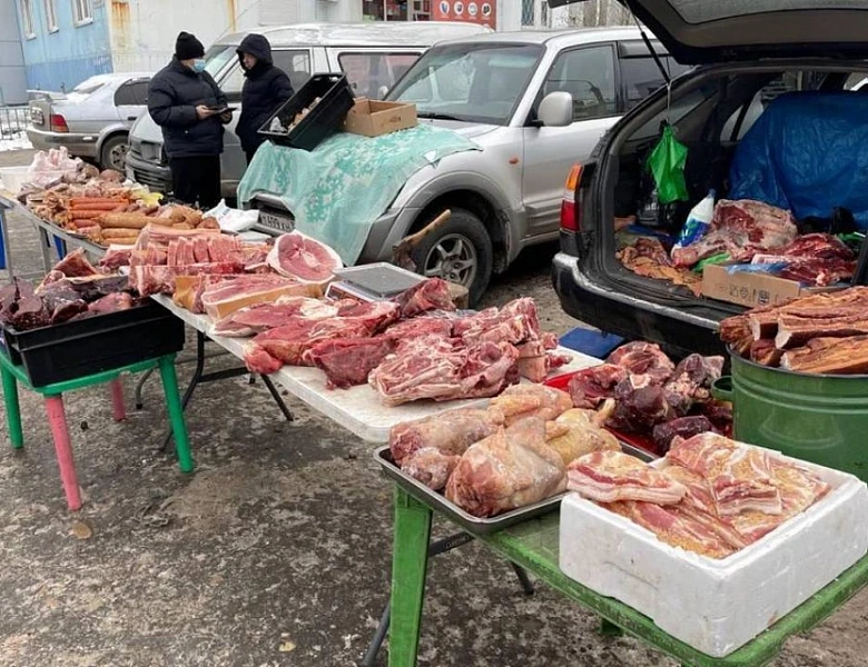 Жителей Башкирии предупредили об опасной болезни при покупке нелегального мяса