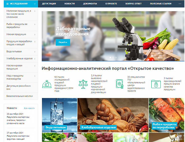 Исследования продукции, реализуемой на потребительском рынке Республики Башкортостан